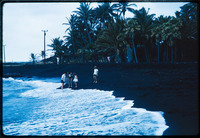 Black sand beach, Hawaii thumbnail