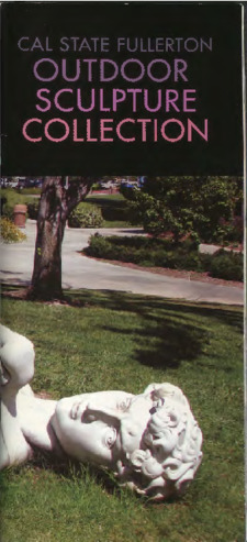 Cal State Fullerton Outdoor Sculpture Collection brochure thumbnail