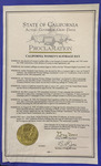 California Women's Suffrage Day Proclamation, 1995 thumbnail