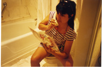 Michele Serros on the phone thumbnail