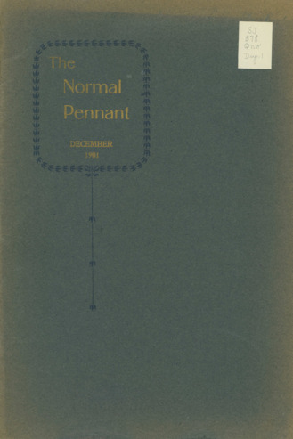 San Jose State Normal School Pennant 1901-12 (December 1901) thumbnail