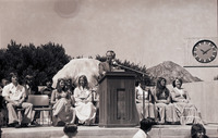 [President Kennedy speaks in front of Poly Princesses] thumbnail
