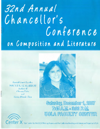 32nd Annual Chancellor's Conference on Composition and Literature thumbnail