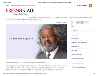 Former university CFO wins national education award thumbnail
