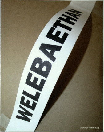Welebaethan - Journal of History (2007) thumbnail