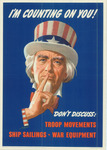 I'm counting on you! Don't discuss: troop movements, ship sailings, war equipment. thumbnail