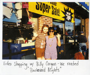 Michele Serros and Billy Corgan video shopping thumbnail