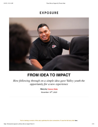 From idea to impact thumbnail