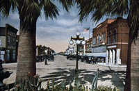 Penny Postcard Image of Fifth Street, Downtown Oxnard, CA thumbnail