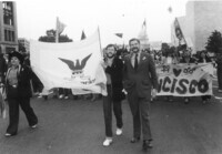 Man and banner thumbnail