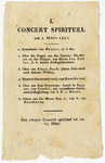 First Concert Spirituel on March 1, 1827, Vienna, Austria thumbnail