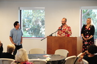 Jose Alamillo accepting an award at the 2014 Faculty Accomplishment Celebration thumbnail