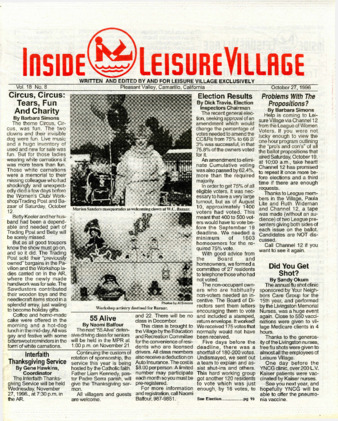 Inside Leisure Village Vol. 18 No. 8 thumbnail