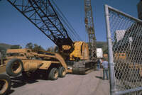 [Construction equipment for Kennedy Library] thumbnail