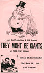 Lazy Snail Productions and KCPR Present: They Might Be Giants with Those Pesky Indians [concert advertisement] thumbnail