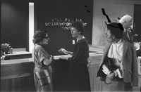 Women at a reception counter thumbnail