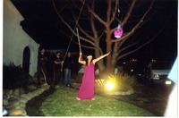 Michele Serros hitting a piñata thumbnail