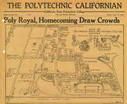 Map of California State Polytechnic College campus, 1940 [newspaper detail] thumbnail