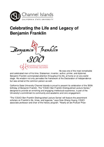 Celebrating the Life and Legacy of Benjamin Franklin thumbnail