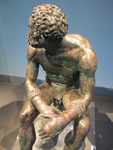 Pugilist Reposing | Boxer of Quirinal | Seated Boxer thumbnail