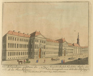 View of the military academy in the Laimgrube on the Stiftgasse thumbnail