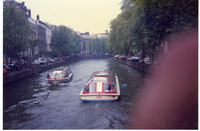 Boats sailing on a river thumbnail