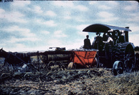 Penny Postcard image of a Reeves Steam Tractor on the Oxnard Plain thumbnail