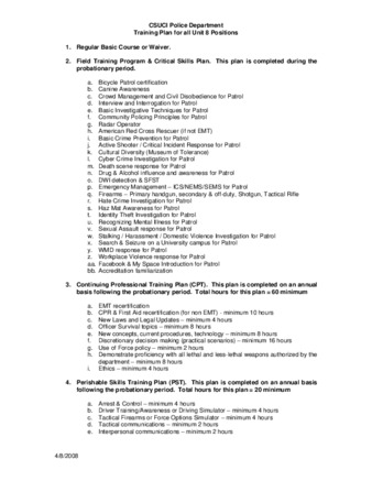 Public Safety - Police Department 2007-2008 In-Depth Review thumbnail