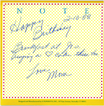 Birthday Card to Michele Serros thumbnail