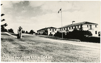 [American flag on Dormitory Row] thumbnail