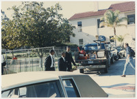 [March leaders walking on University Drive?] thumbnail
