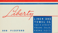 Liberty Laundry new business card thumbnail