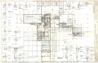 McDonald, Mr. and Mrs. Weir, residential, Job # 6503-A, Phoenix, 1965 (Floor Plan and Details) thumbnail