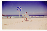 Michele Serros at the beach thumbnail