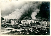 View of San Francisco burning thumbnail