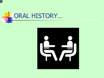 Oral History Powerpoint thumbnail