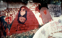 East Los Angeles Mural with Aztec Icons thumbnail