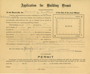 Application for Building Permit on lot 3, 4 block Dallidet Vineyard thumbnail