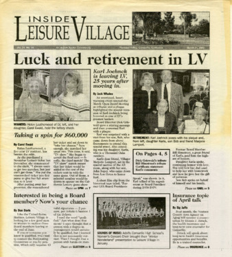 Inside Leisure Village Vol. 24 No. 10 thumbnail