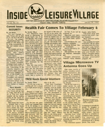 Inside Leisure Village Vol. 12 No. 11 thumbnail