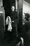 [Fred Brown stepping off of a train] thumbnail