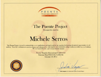 Puente Project Award thumbnail