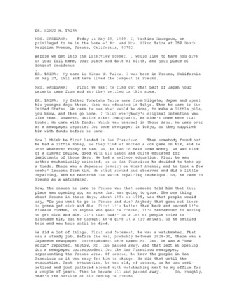 Dr. Kikuo H. Taira thumbnail