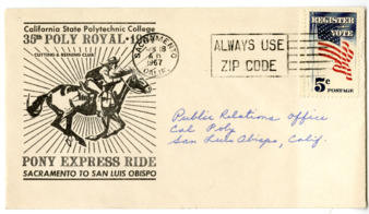 Invitation to 1967 Poly Royal thumbnail