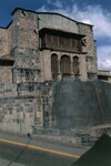 Coricancha or Golden Enclosure, surmounted by the church of Santo Domingo thumbnail