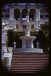 San Simeon, C House, exterior, David fountain thumbnail