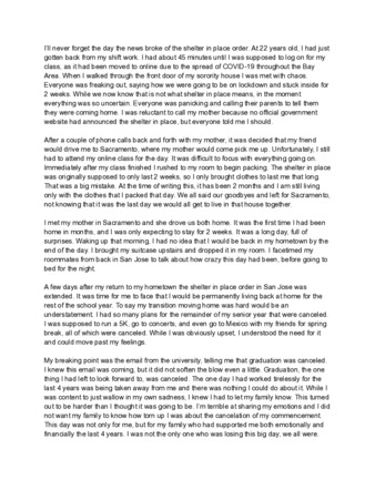 Savannah Miller COVID-19 Narrative thumbnail