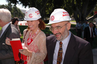 Terry Ballman and Paul Adalian at the Broome Library Groundbreaking thumbnail