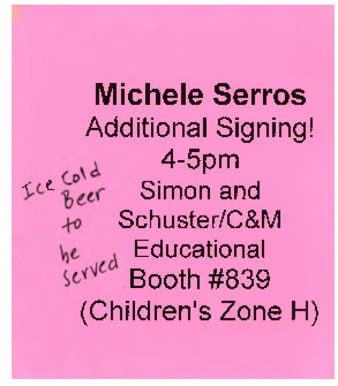 Michele Serros Additional Signing thumbnail