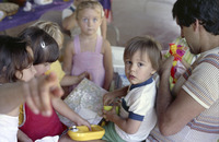 Celebrating Adam Watkins' 2nd Birthday in Backyard thumbnail